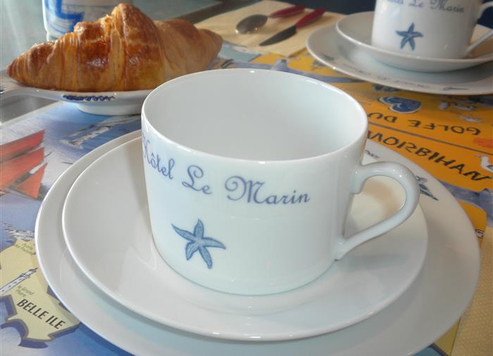 Petit déjeuner hôtel le Marin Auray