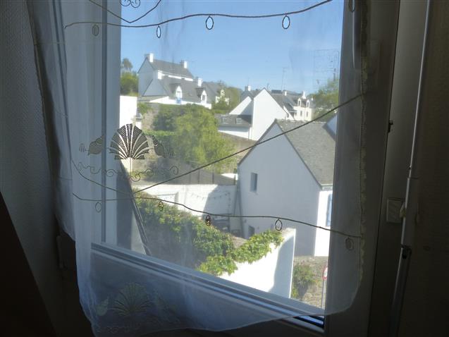Chambre n°12 BREHAT - Vue - Hôtel Le Marin Auray