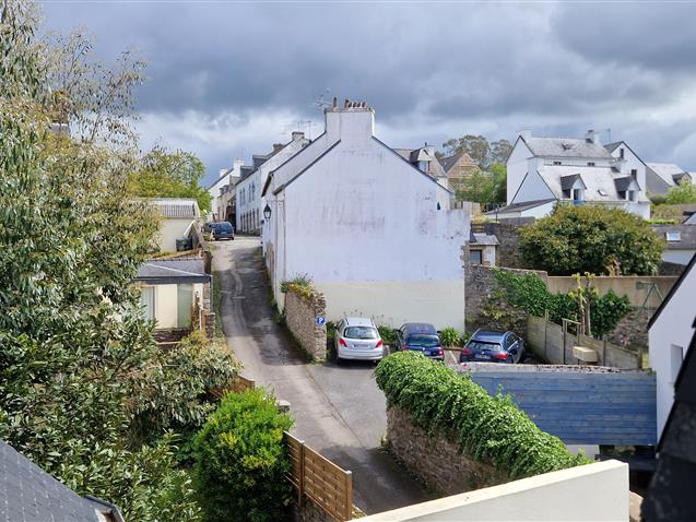Chambre n°11, SEIN vue rue du Budo - Hôtel Le Marin Auray