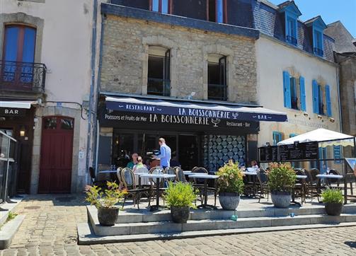 La Boissonnerie Place St Sauveur port de St Goustan Auray