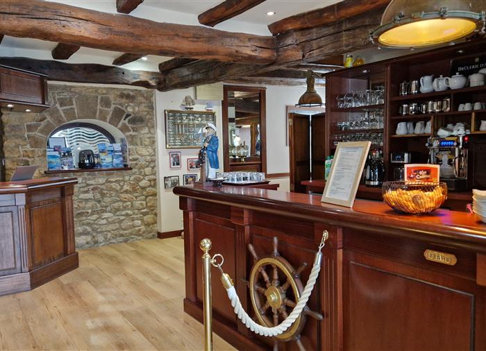 Bar et terrasse privés, saint goustan, 56